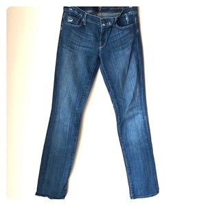 7 For All Mankind straight leg jeans